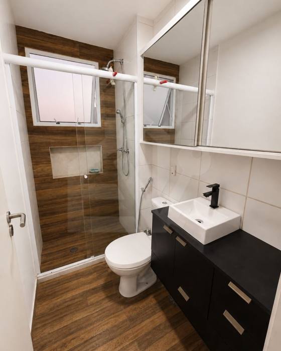 Banheiro do apartamento 402